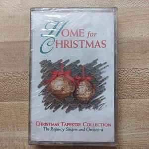 Vtg Home for Christmas Cassette Tape Regency Singers Orchestra Holiday Music